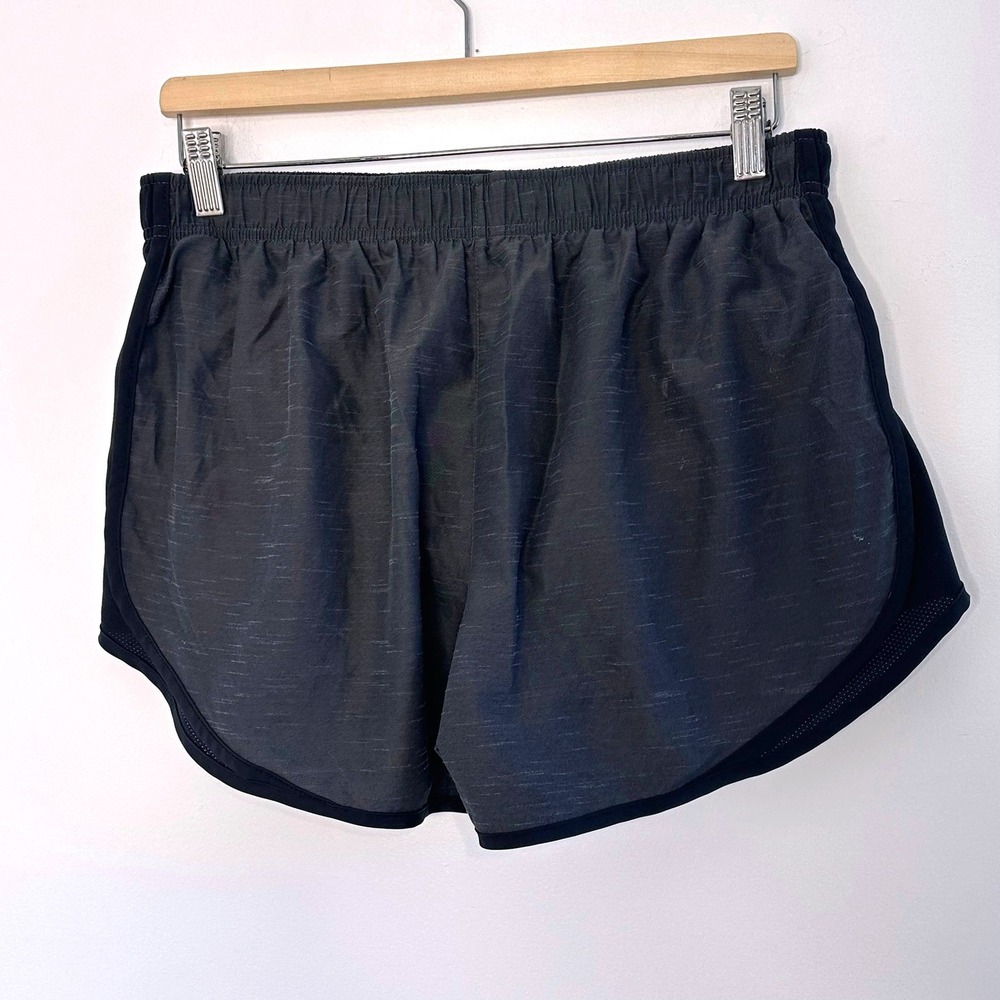 Nike Dri-FIT‎ Running Shorts Womens L Gray Athletic Gym Workout Shorts - Picture 6 of 8